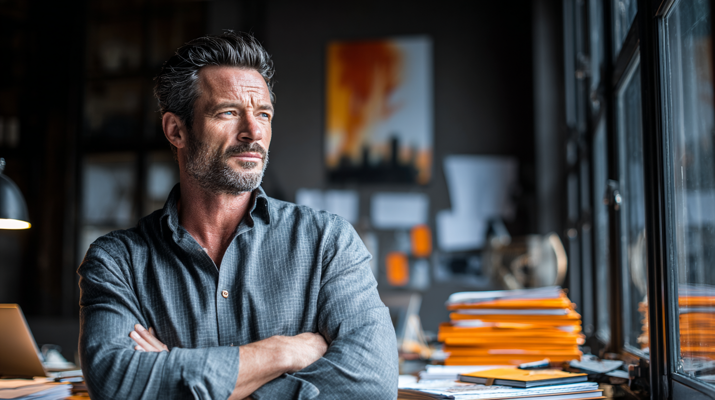 Чоловік в медитації